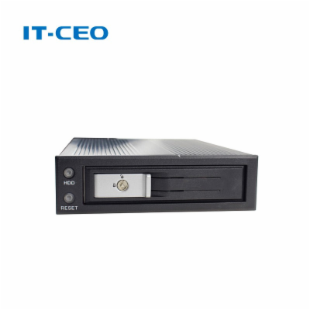 IT-CEO W596 3.5英寸光驱位抽屉式SATA串口抽取盒 带散热主机内置抽取硬盘盒